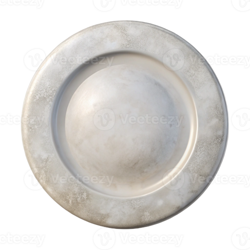 magnificent contemporary Round White Plate Cutout with Transparent Background authentic png