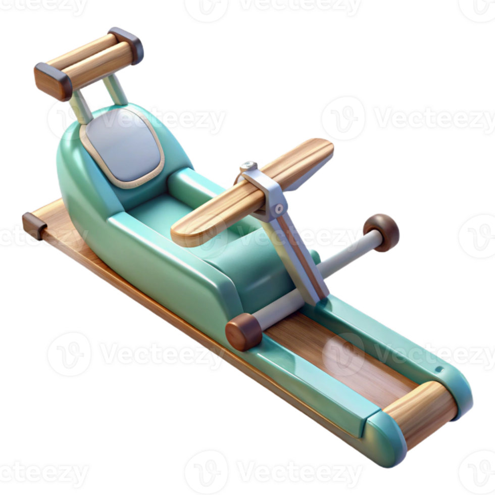vibrant creative Rowing Machine Water Resistance Transparent Background exclusive png
