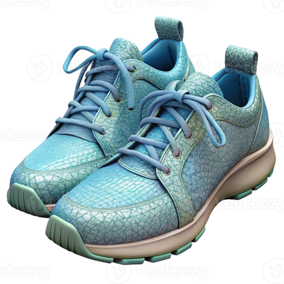 impressive creative Running Shoes Lace Up Close Up Transparent Background exclusive png