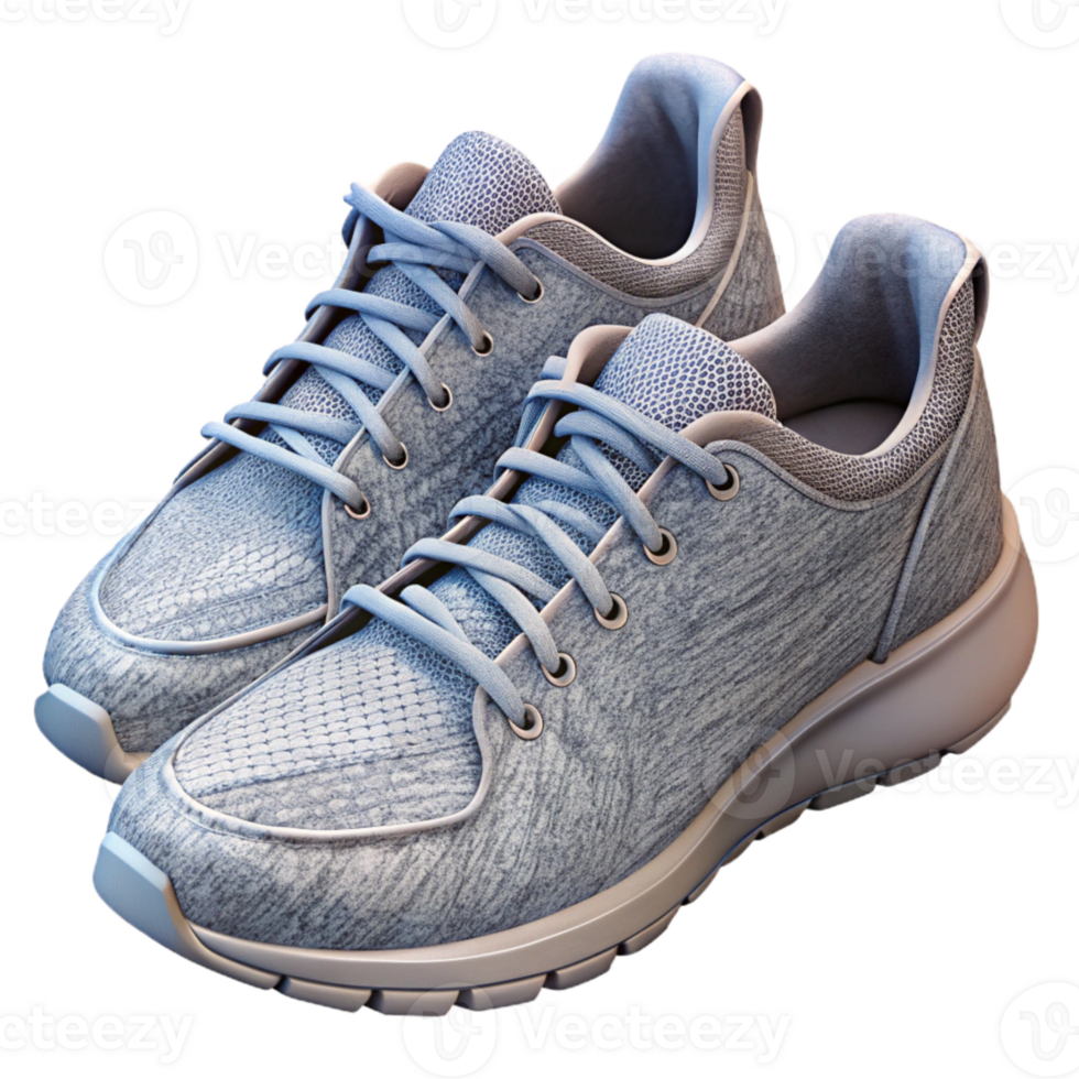elegant abstract Running Shoes Lace Up Close Up Transparent Background premium png