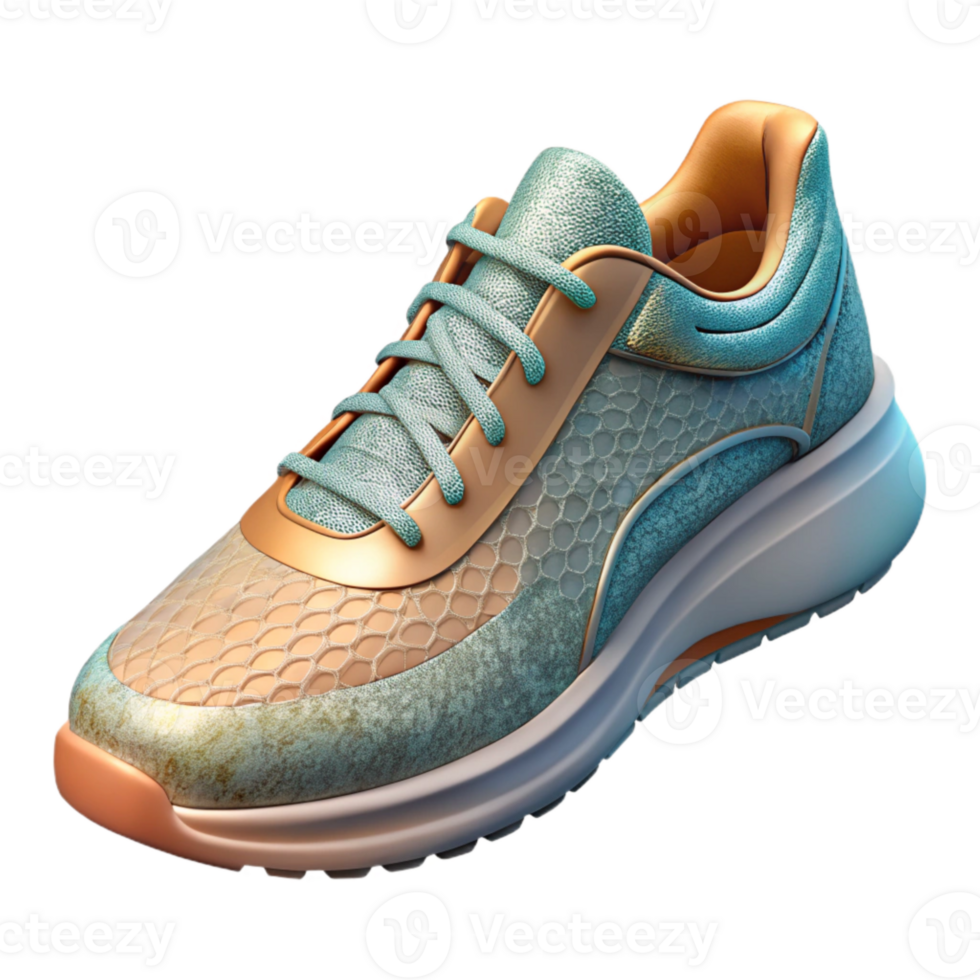 stunning abstract Running Shoes Side View Cutout premium png