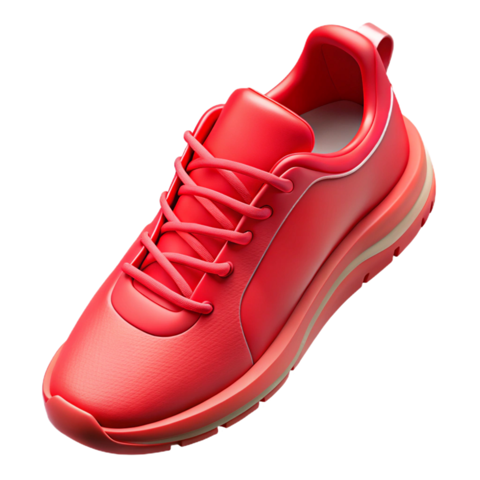 beautiful traditional Running Shoes Top View Isolated authentic png
