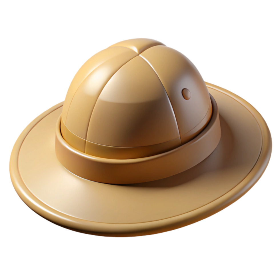 beautiful abstract Safari Hat Khaki Color Transparent png