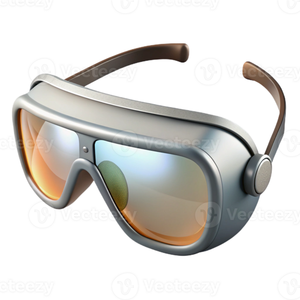 vibrant modern Safety Glasses Clear Lens Isolated genuine png