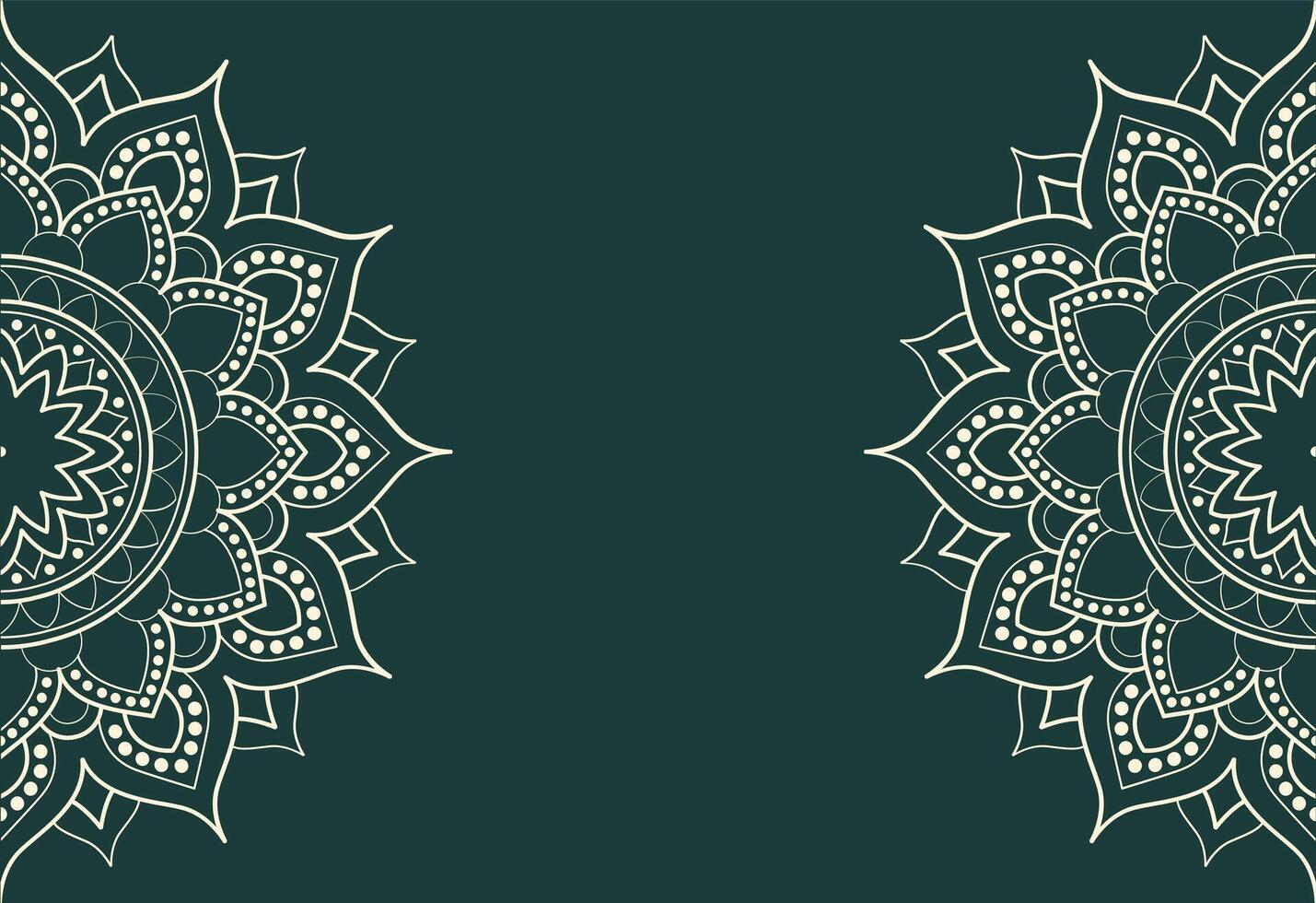Mandala. Ethnic decorative element. Hand drawn backdrop. Islam, Arabic background illustration vector