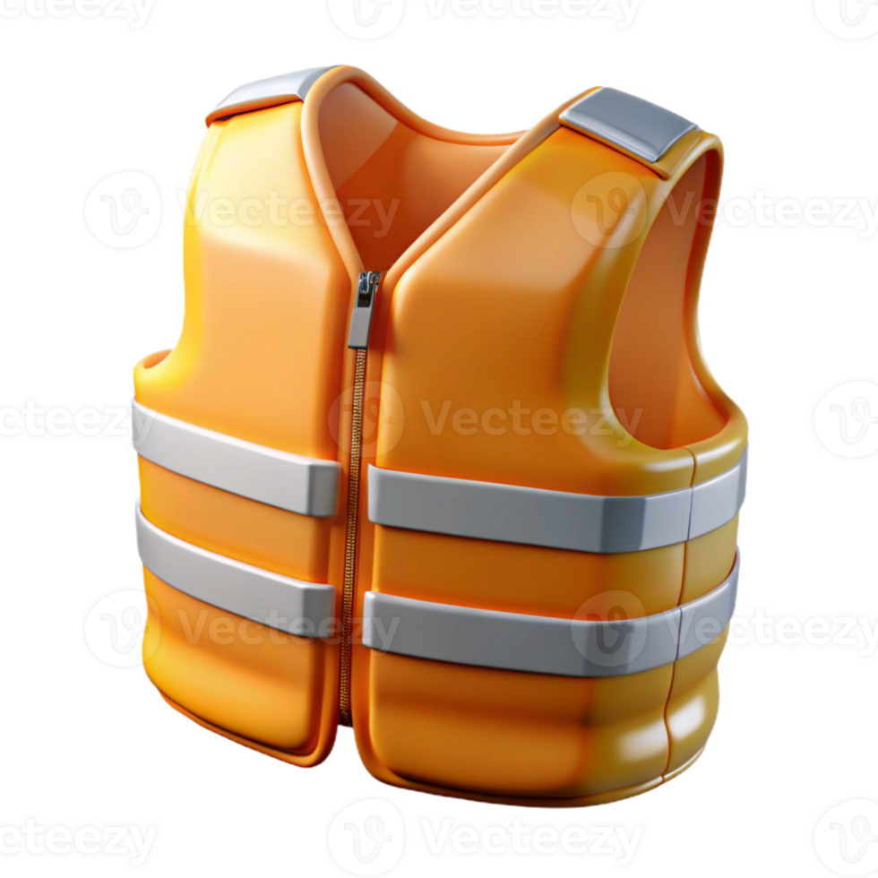 stunning creative Safety Vest Reflective Stripes Transparent Background original png