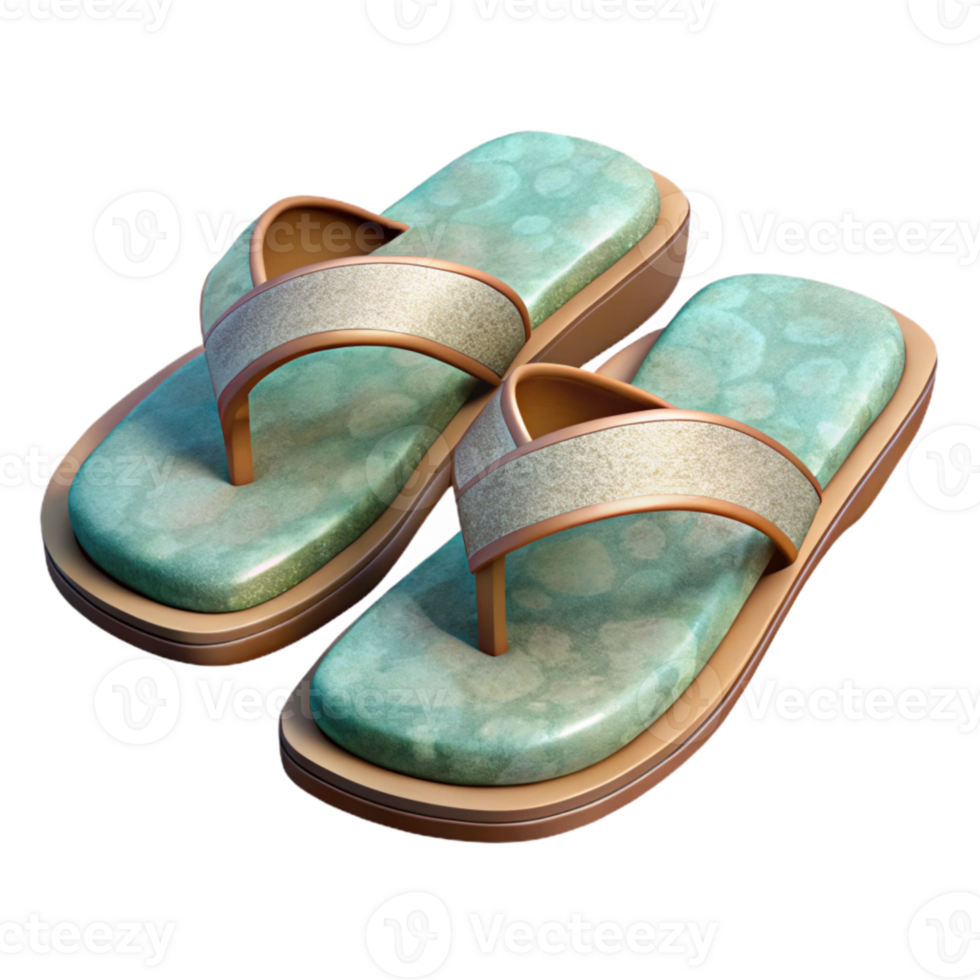 dramatic modern Sandals Flip Flops Transparent Background premium png