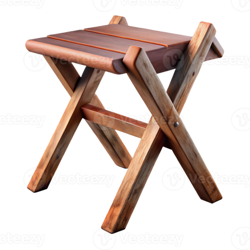 serene minimalist Sawhorse Folded Isolated Cutout professional png