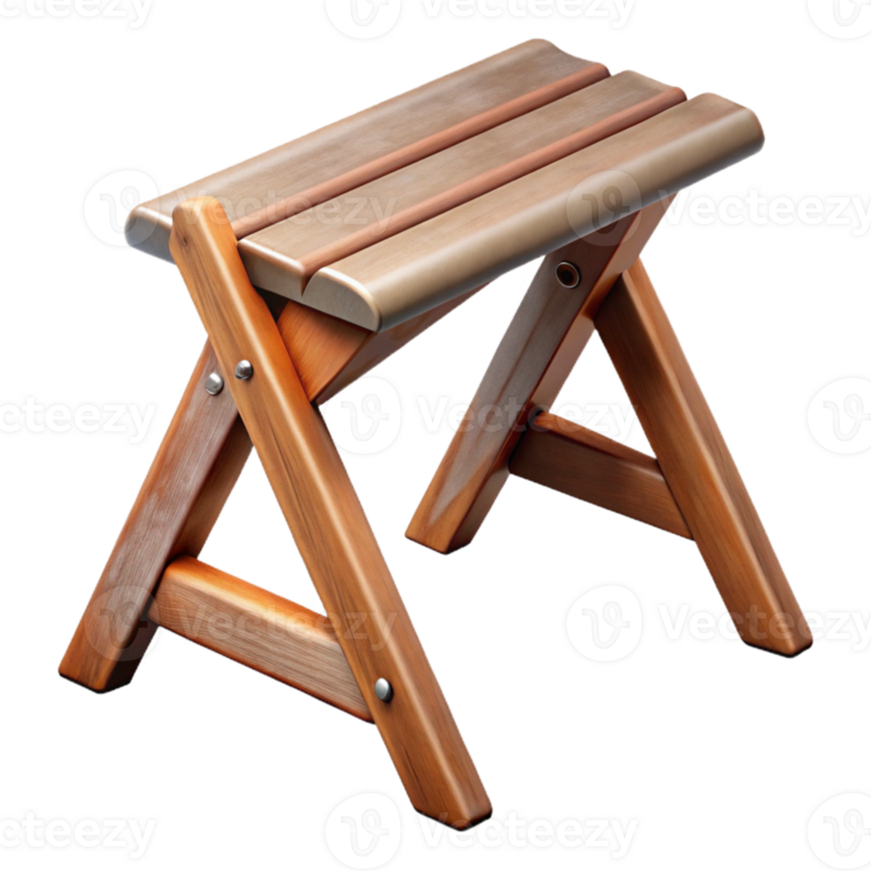 stunning rustic Sawhorse Folded Isolated Cutout genuine png