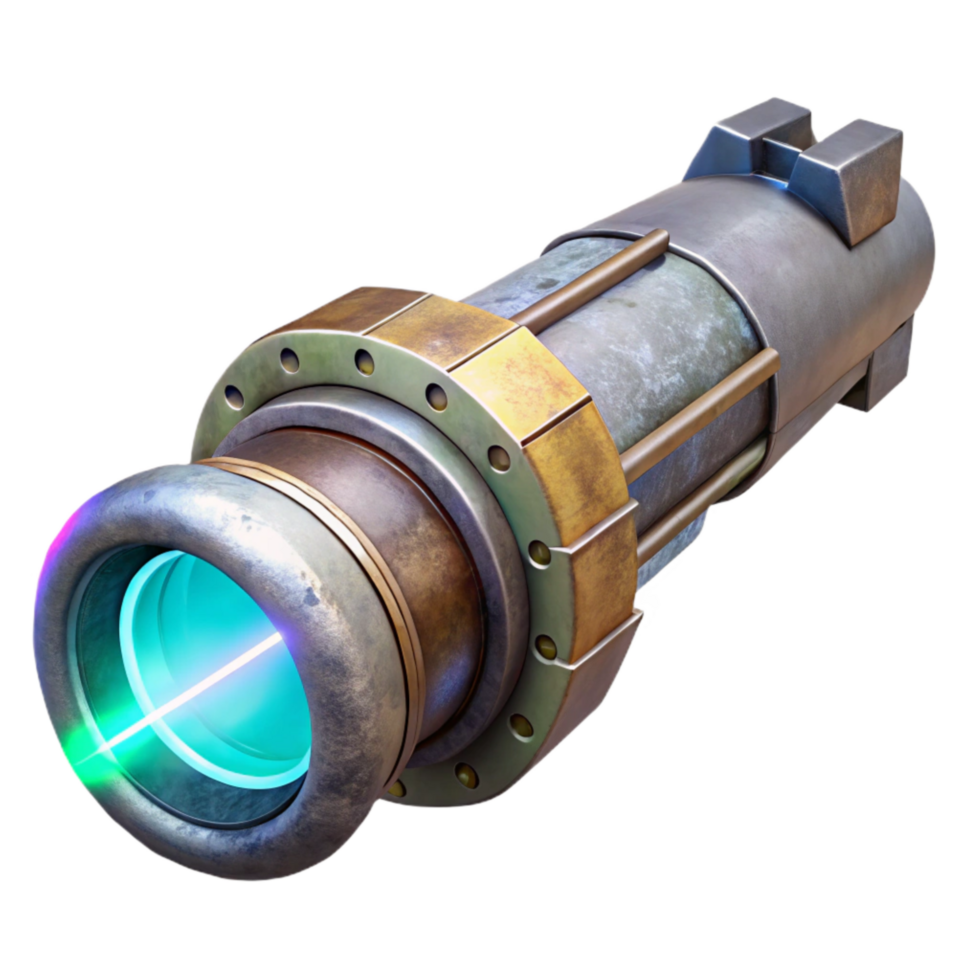 impressive rustic Sci Fi Laser Beam Transparent Background high resolution png