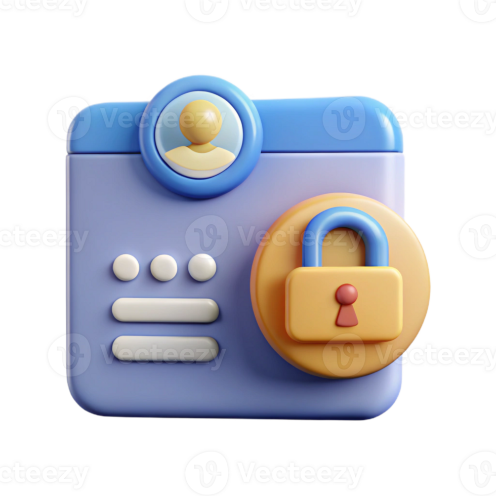 stunning traditional Secure Login Screen with Username and Password Isolated Element detailed png