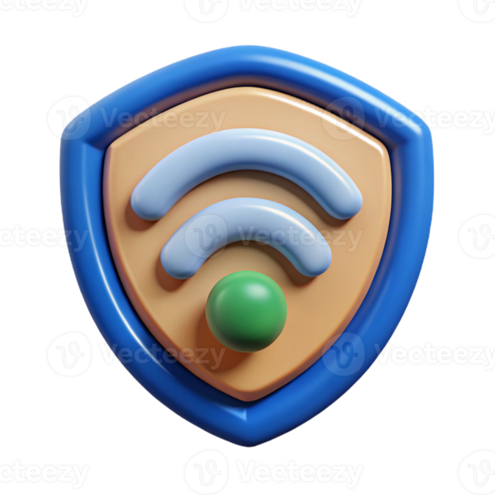 impressive classic Secure Wireless Network Icon with Wi-fi Symbol and Lock Isolated on White high resolution png