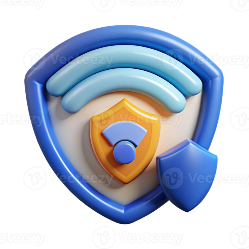 impressive rustic Secure Wireless Network Icon with Wi-fi Symbol and Lock Isolated on White professional png