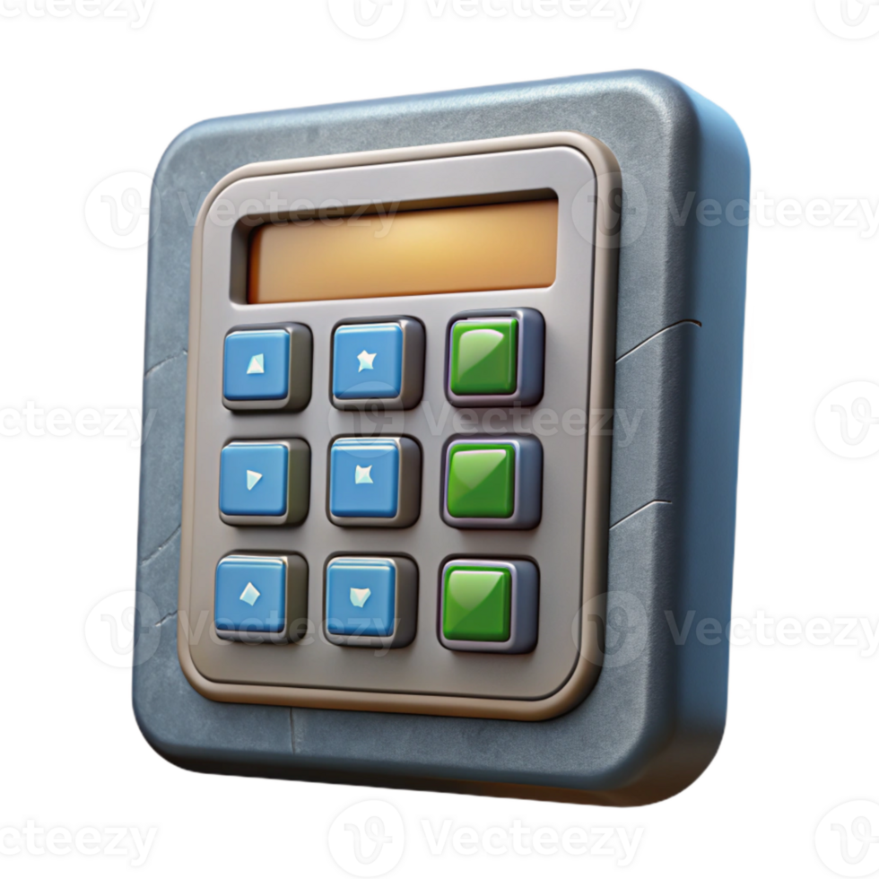 wonderful artistic Security System Panel Keypad Buttons Isolated genuine png