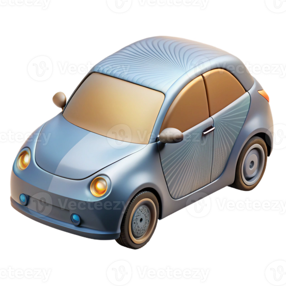 extraordinary contemporary Self Driving Car with Sleek Design Cutout exclusive png