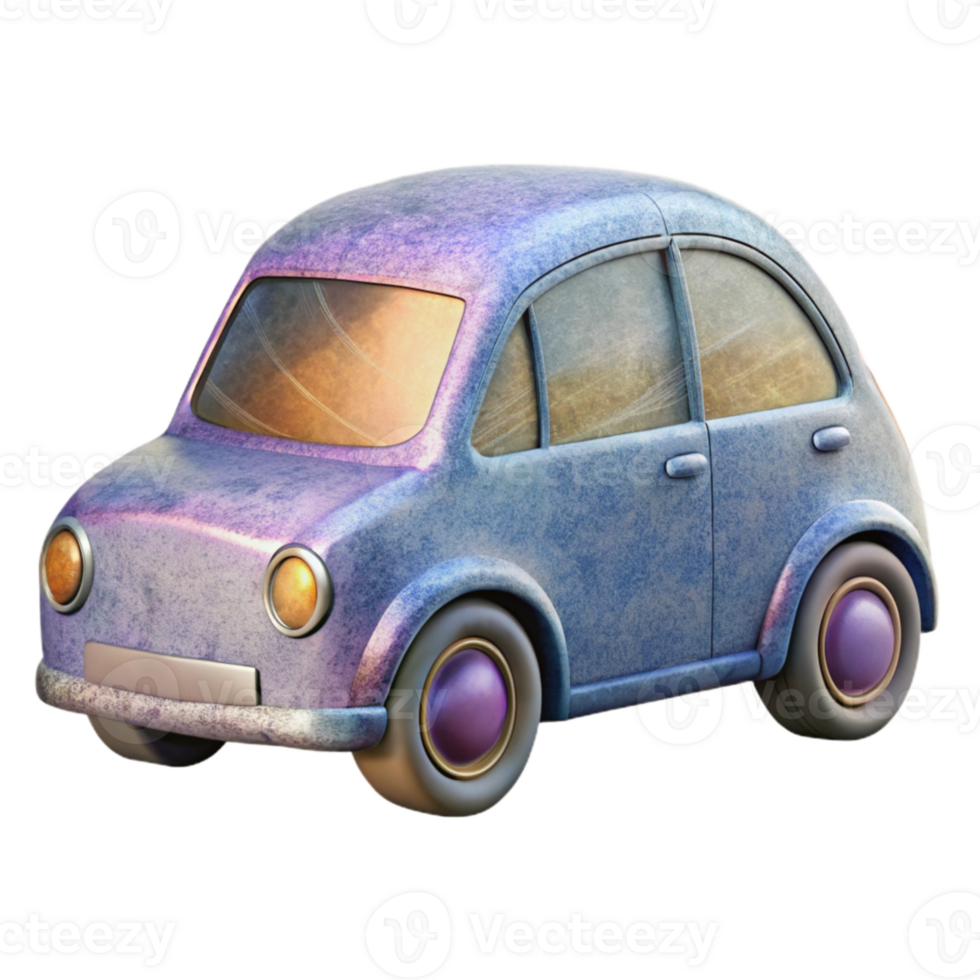 magnificent artistic Self Driving Car Side View Isolated genuine png
