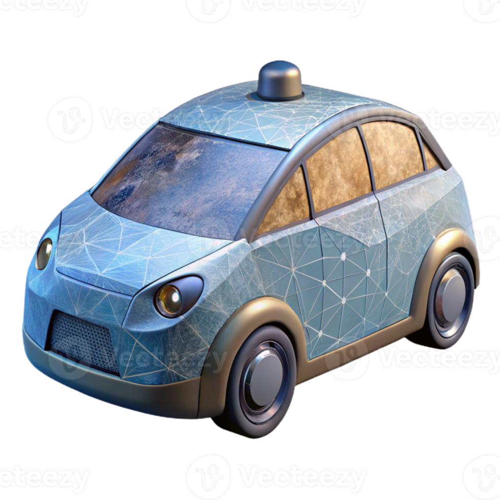 wonderful modern Self Driving Car with Sleek Design Cutout professional png