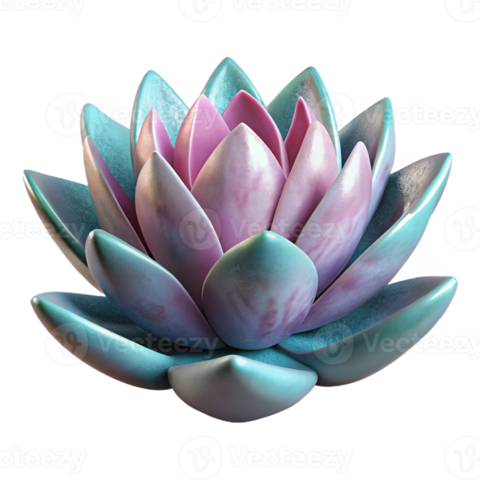 wonderful abstract Serene Lotus Flower Watercolor with Transparent Background exclusive png