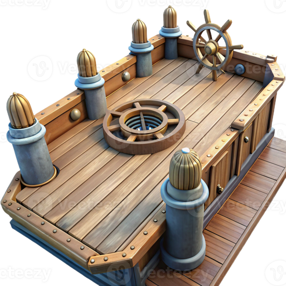 beautiful contemporary Ship Deck Transparent Background original png