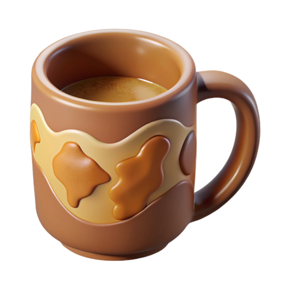 magnificent traditional Side View Coffee Mug with Inspirational Quote for Marketing Cutout authentic png