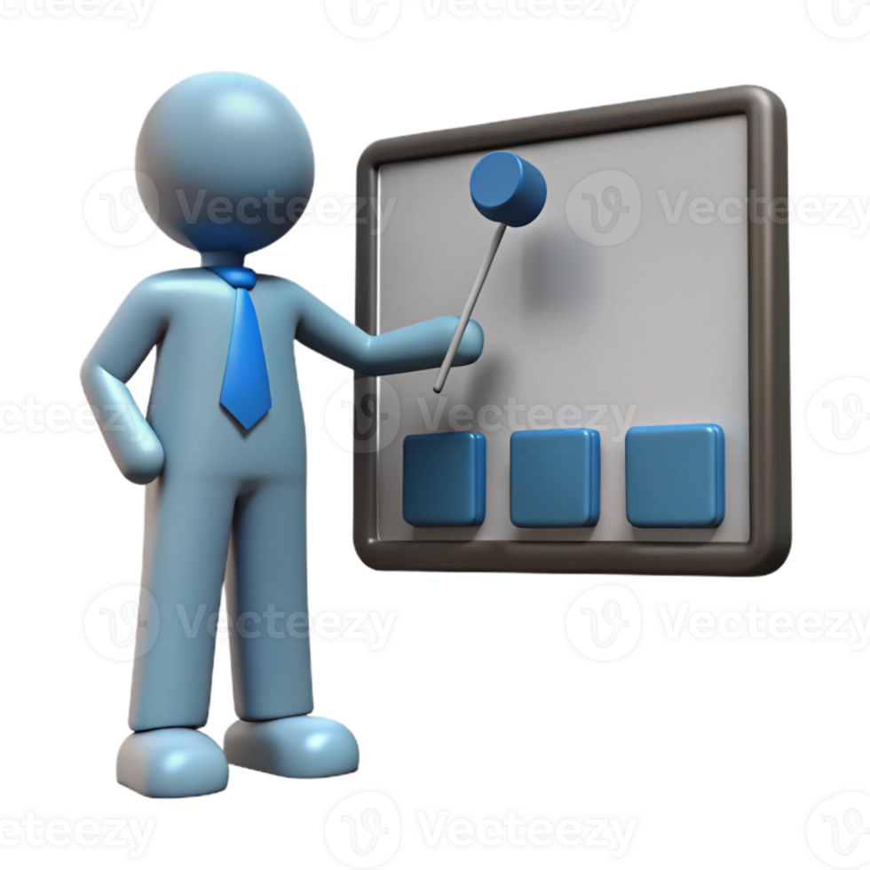 serene abstract Silhouette of Person Giving Presentation Cutout exclusive png