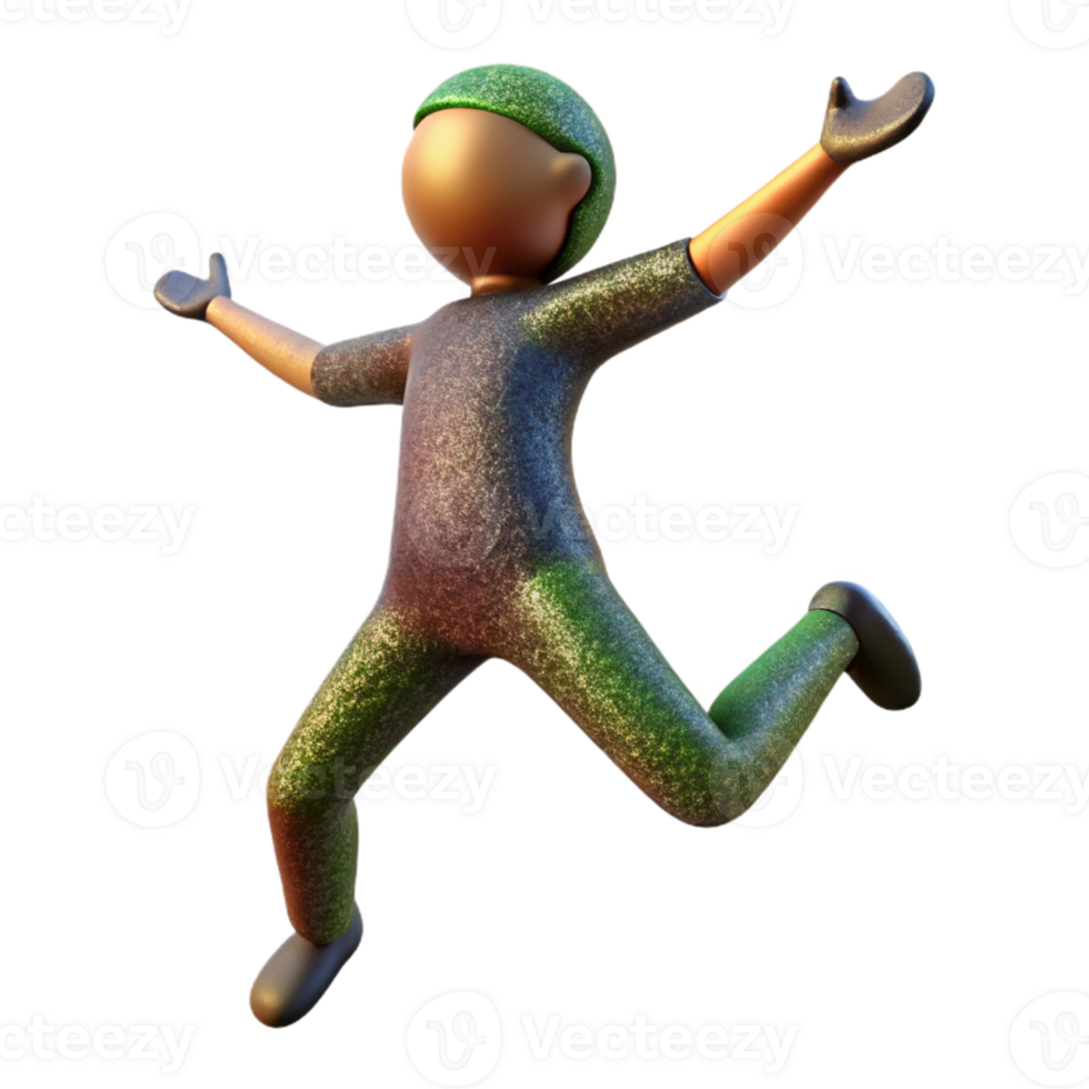 wonderful contemporary Silhouette of Person Jumping Cutout Element png