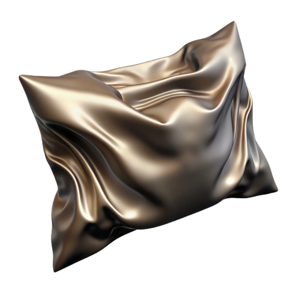 dramatic creative Silk Pillowcase Smooth Texture Isolated genuine png