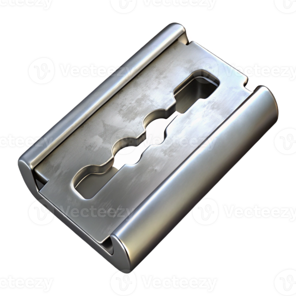 extraordinary vintage Silver Razor Blade Close Up Transparent png