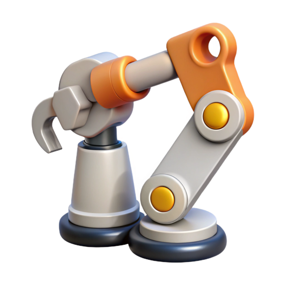 extraordinary vintage Simple Robot Arm Holding Wrench Cutout high resolution png