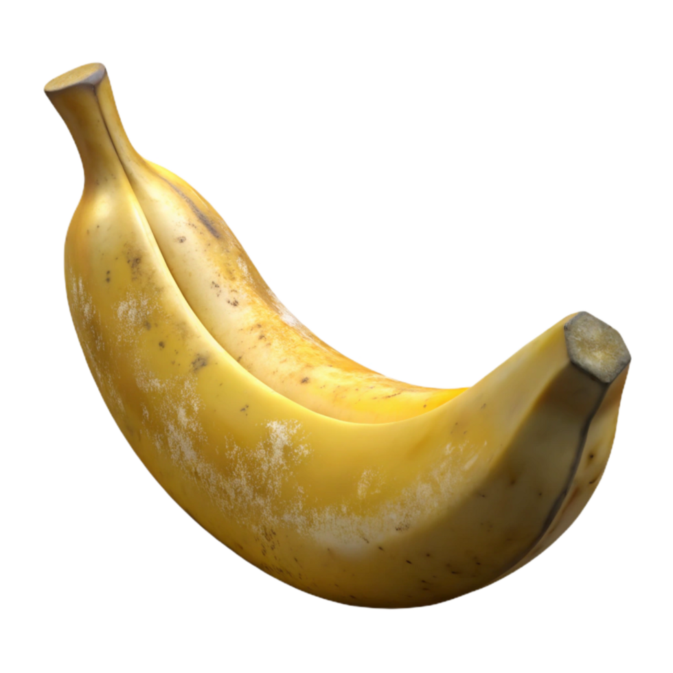 vibrant traditional Single Banana Peel Isolated Element high resolution png