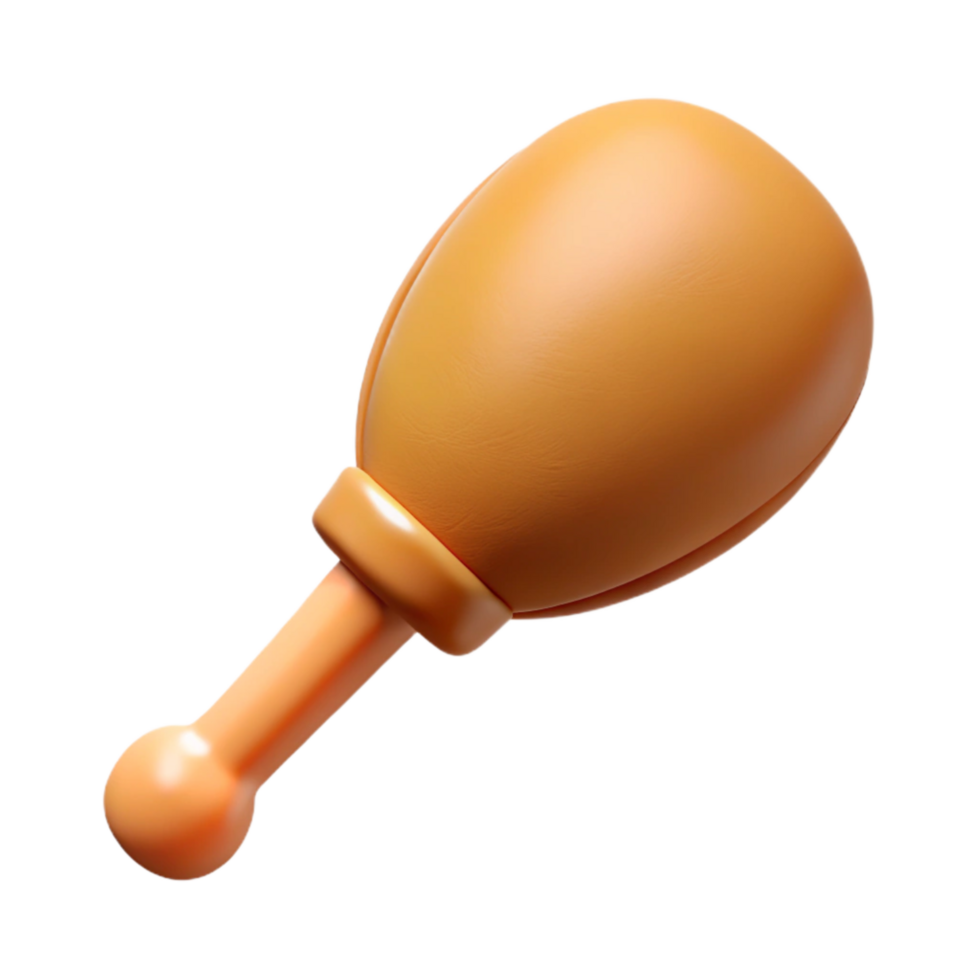 impressive classic Single Drumstick Isolated on Transparent Background authentic png