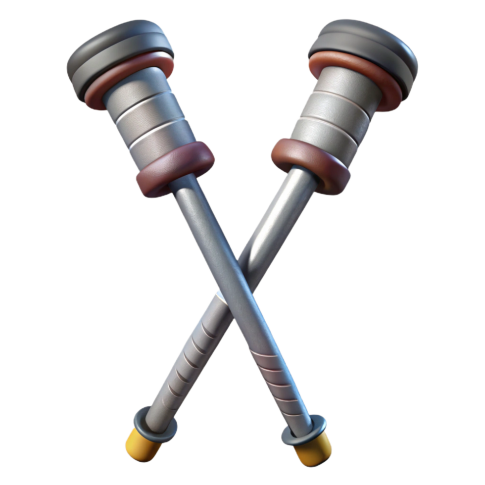 wonderful artistic Ski Poles Aluminum Shafts Isolated Element high resolution png