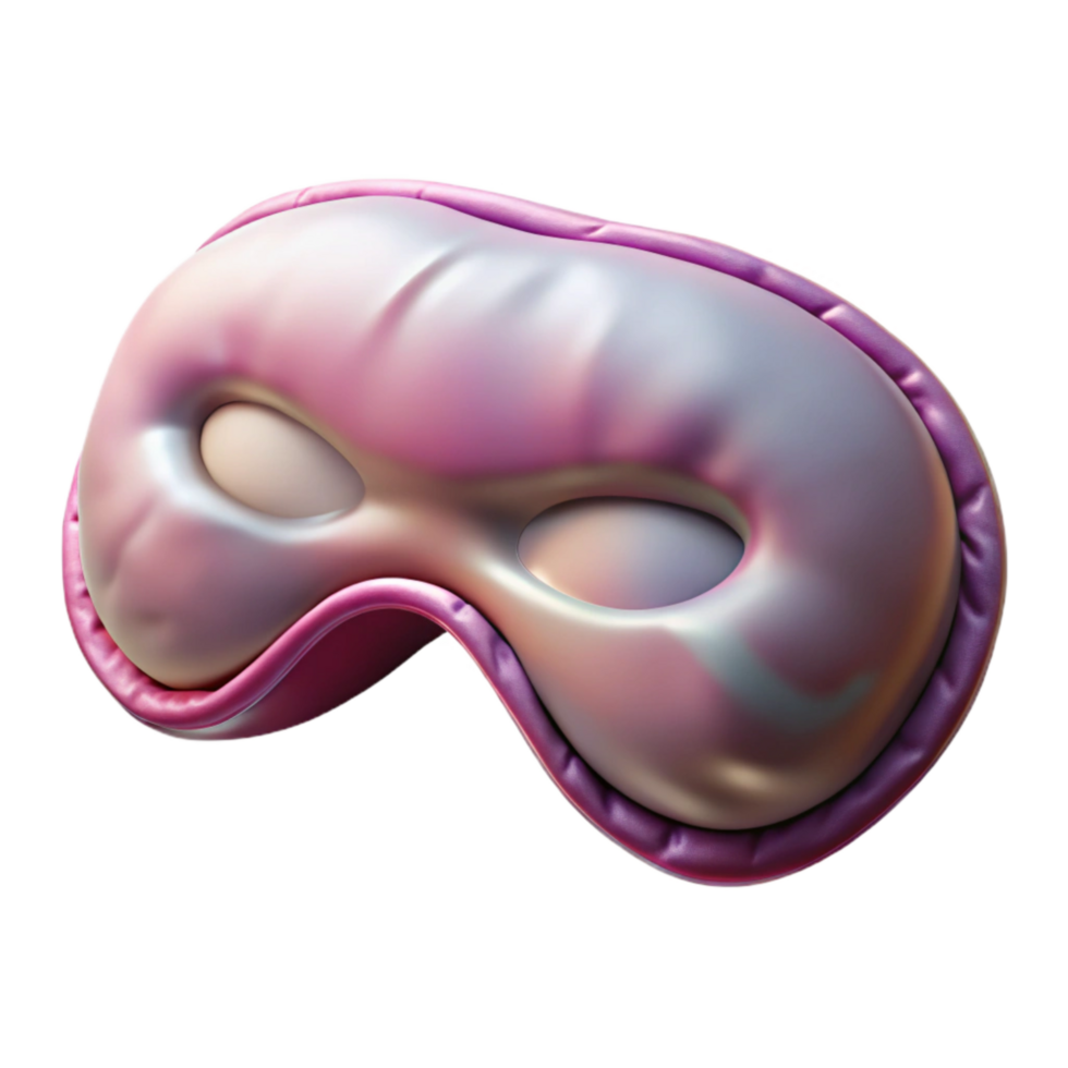 wonderful creative Sleeping Mask Cutout with Silk Texture high quality png