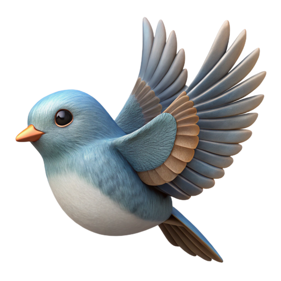 dramatic traditional Small Bird Flying Upwards Transparent Background exclusive png