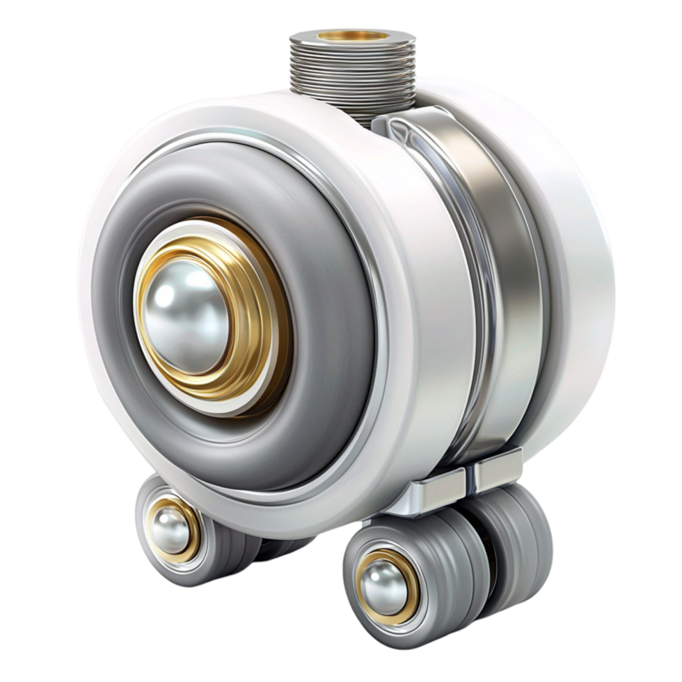 Hightech mechanical bearing with multiple small wheels png