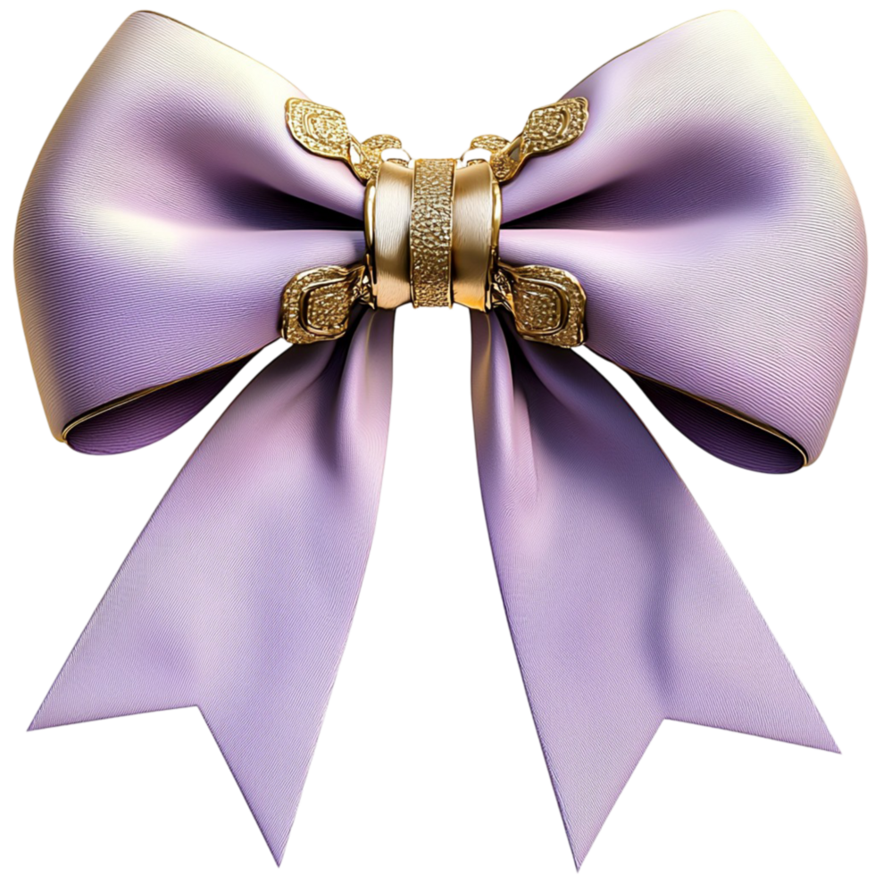 golden and lavender bow luxurious details and a texture png