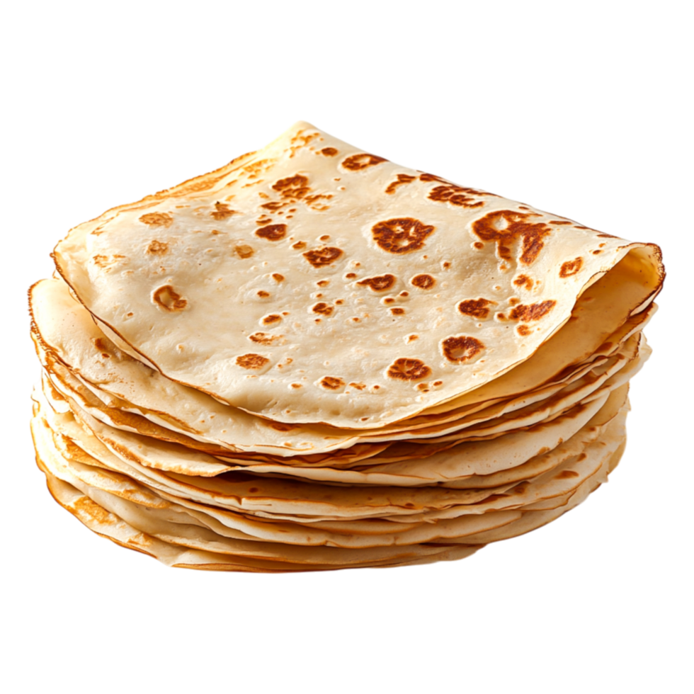 Freshly Made Flatbreads Stacked png