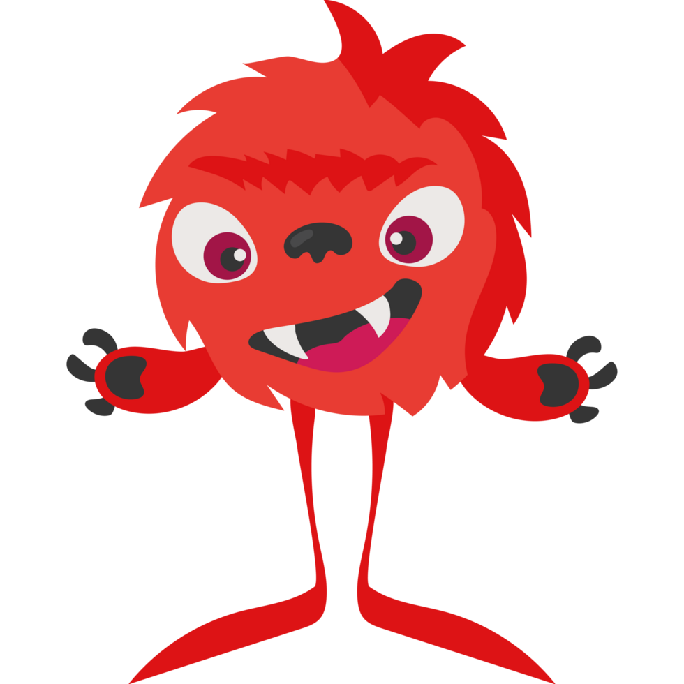 cute funny monster png