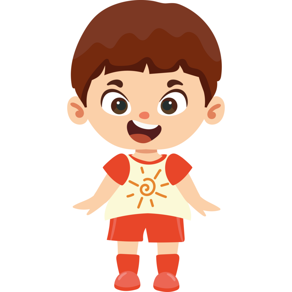 boy wearing spring clothes png