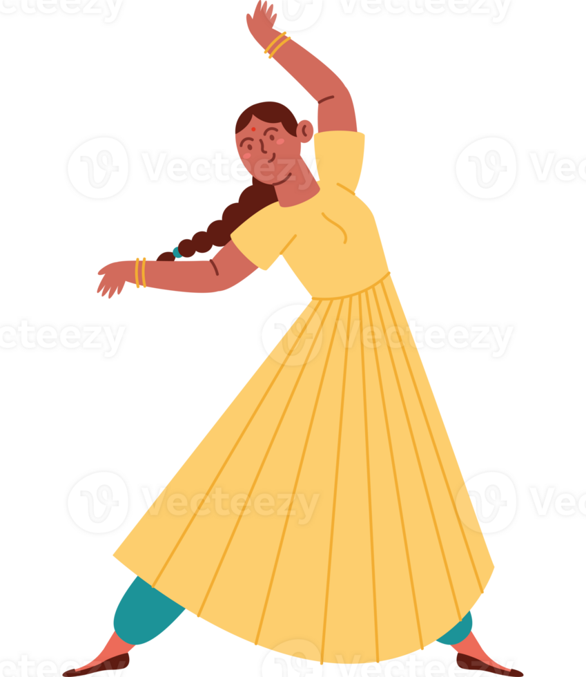 kathak dancer indian girl png
