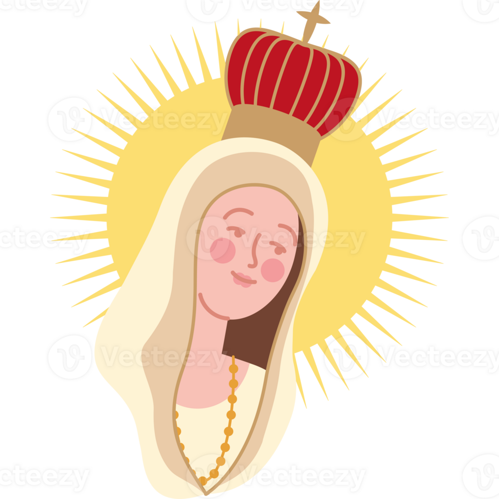 virgin of fatima face png