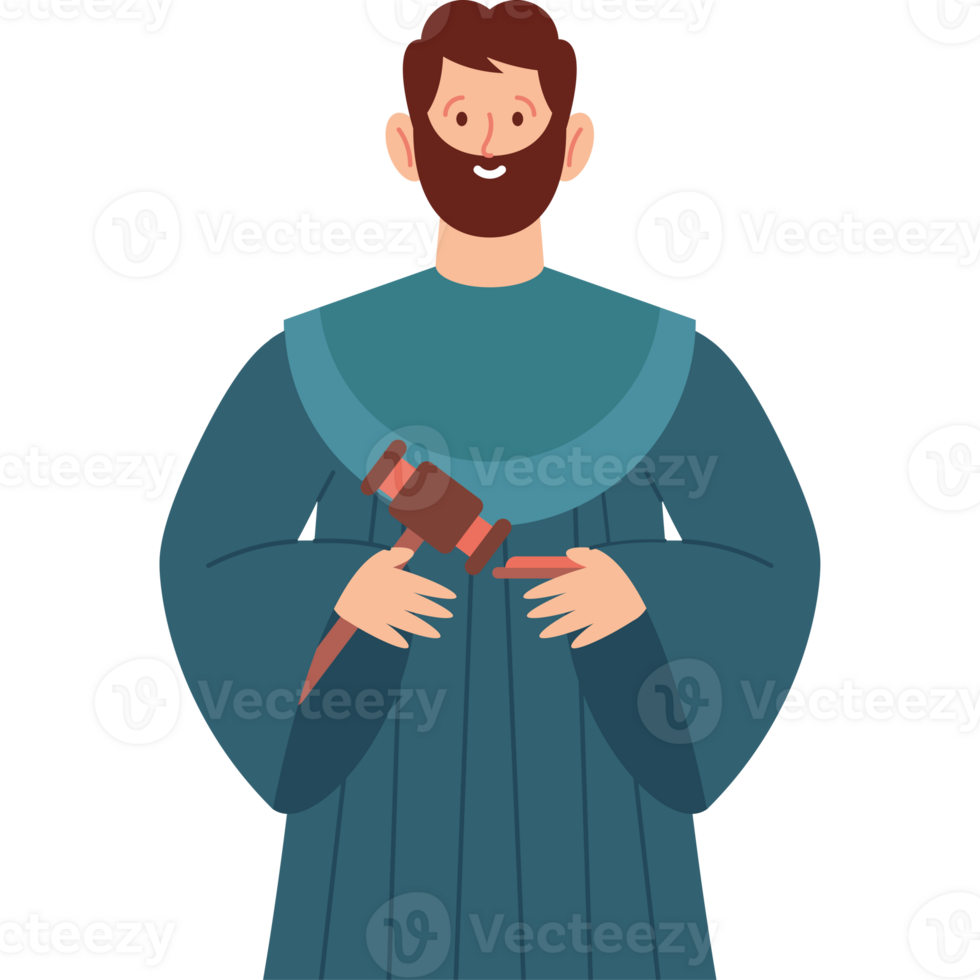 judge with gavel png