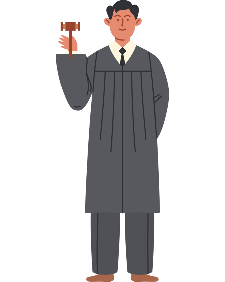 judge man with gavel png