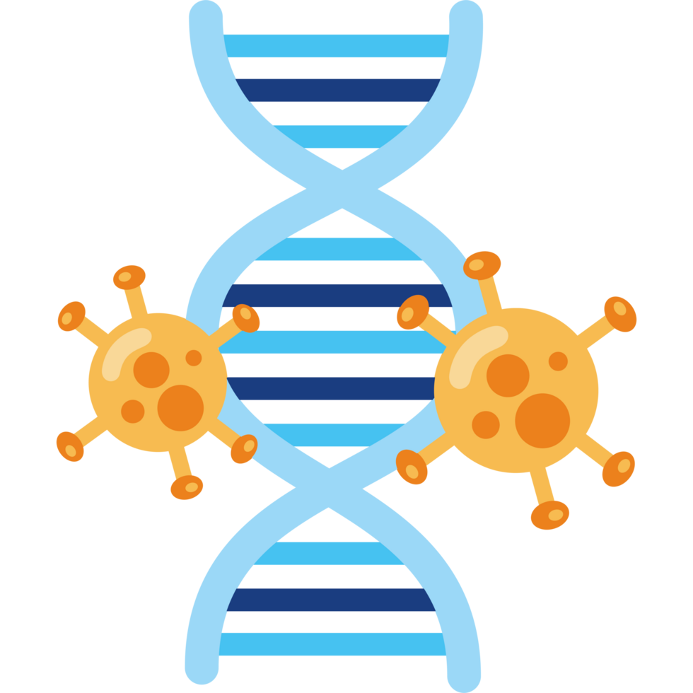 virus viral cells and dna structure png
