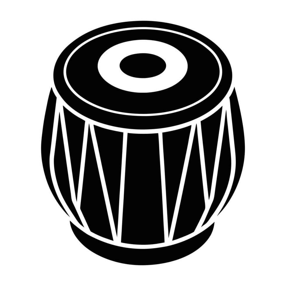 drum icon illustration vector