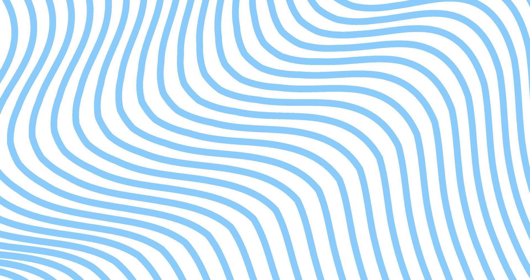 Blue wavy lines background. Abstract illustration pattern vector