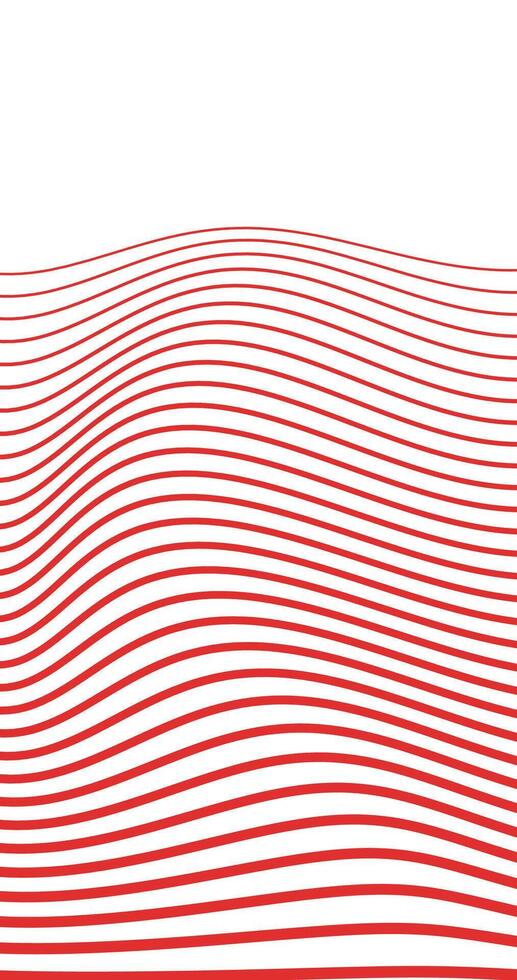 Abstract wavy, waving, billowy and undulating lines. Squiggly, squiggle lines with twist effect. Abstract background vector