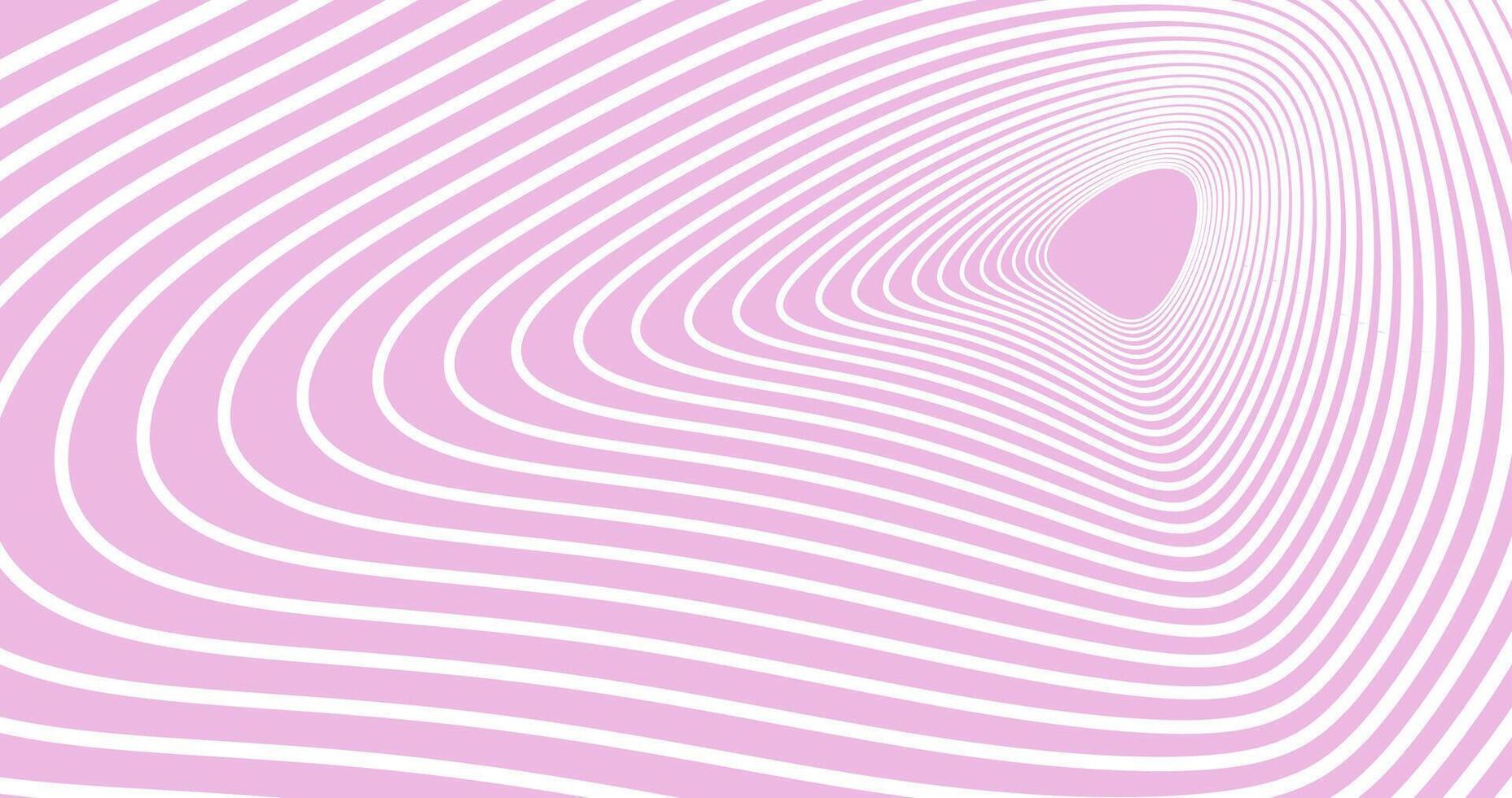 Pink Abstract background with wavy lines in pink colors illustration. vector