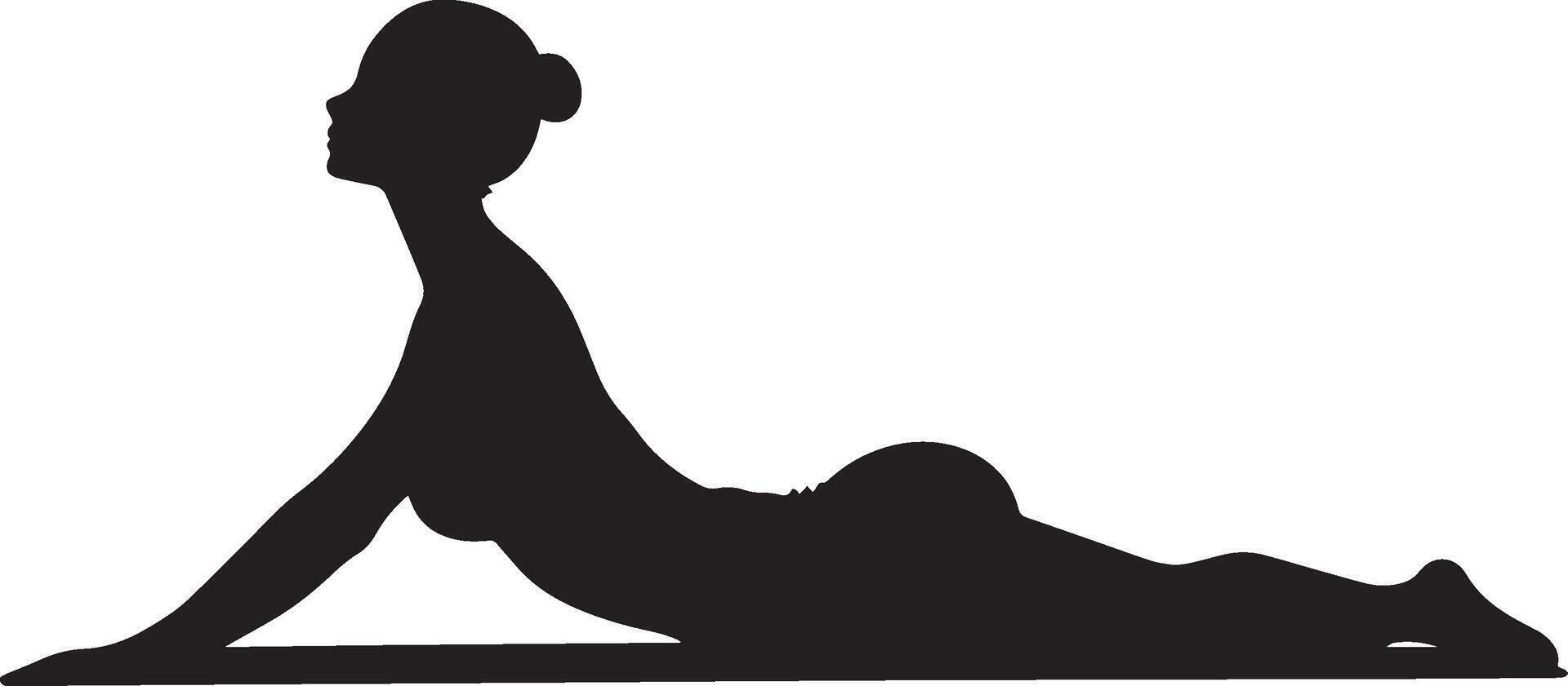 A person on the floor, rolling up to a seated position with arms extended forward. vector