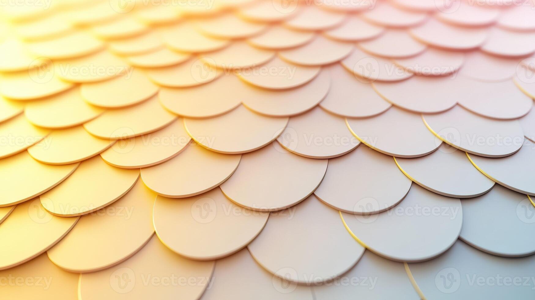Textured surface with overlapping circular shapes and warm colors photo